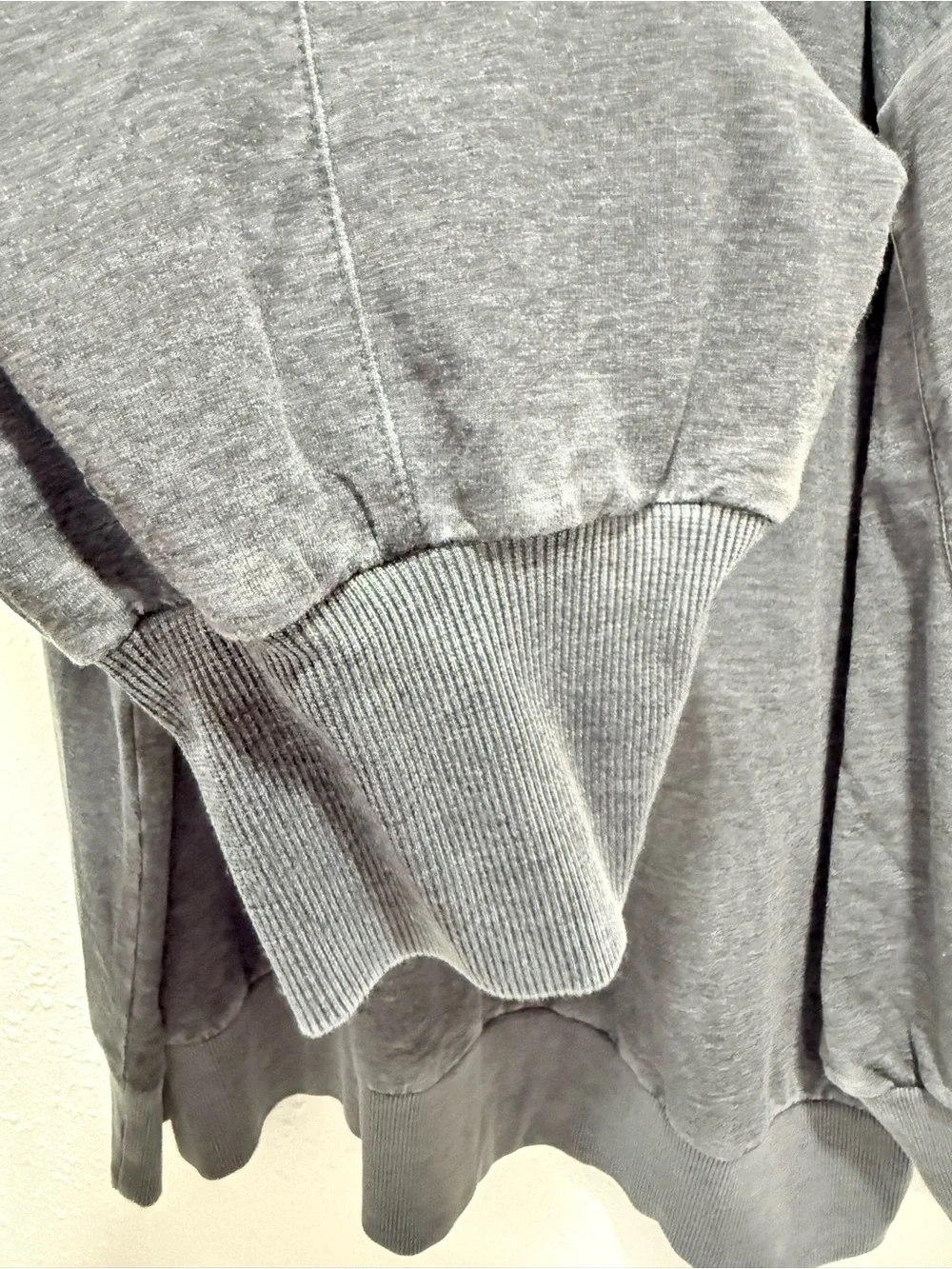 Lane Bryant Charcoal Grey Pullover Sweatshirt with Beaded Neckline 26